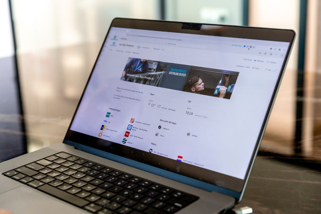 Bedrijfsdata op privé laptop